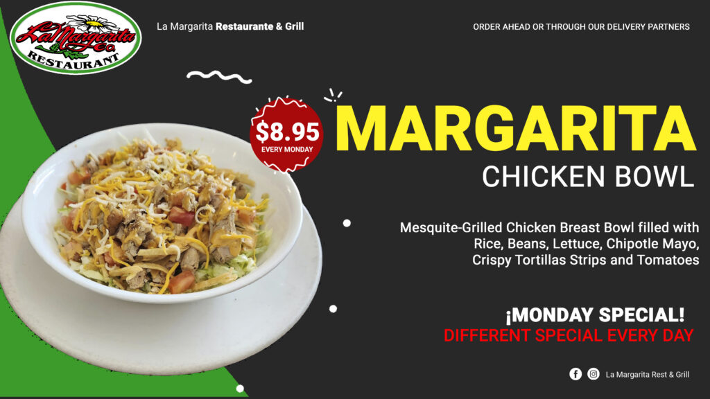 Monday Special - Margarita Bowl